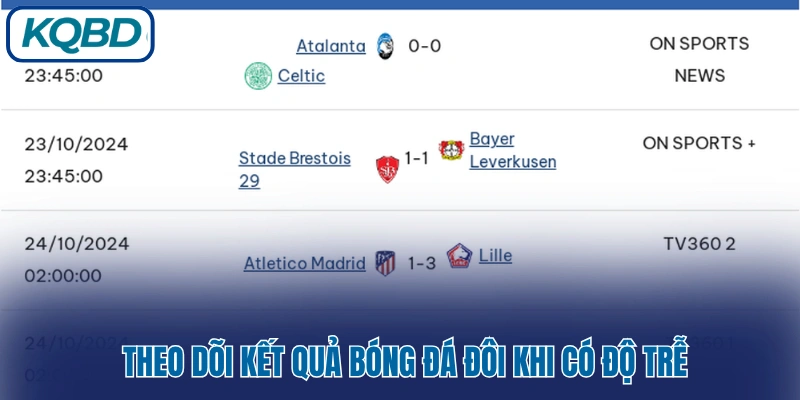 theo dõi kqbd